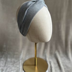 Silver Lurex Zero Waste Headband